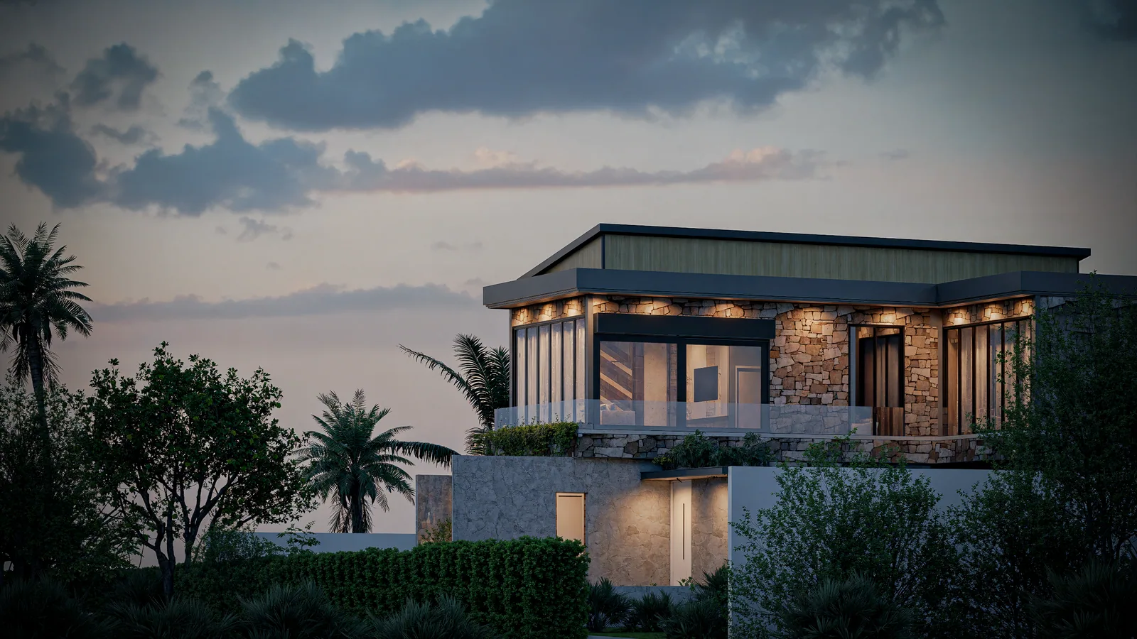 Exterior architectural render