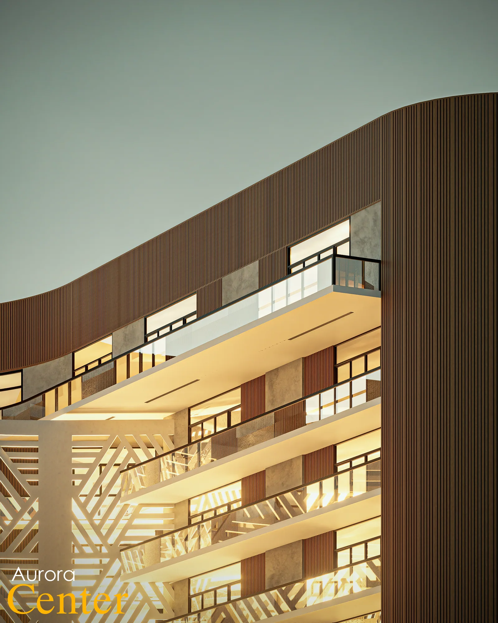 Exterior architectural render