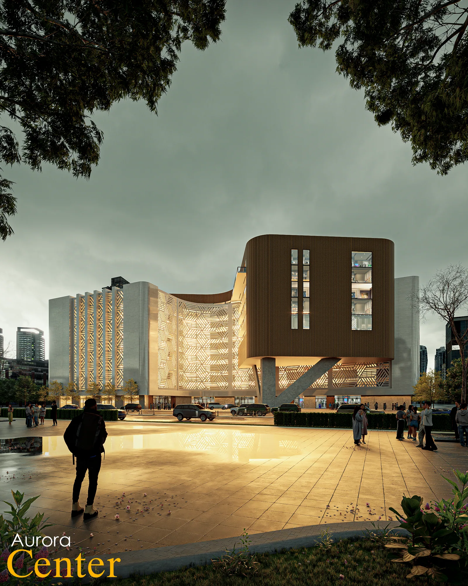 Exterior architectural render