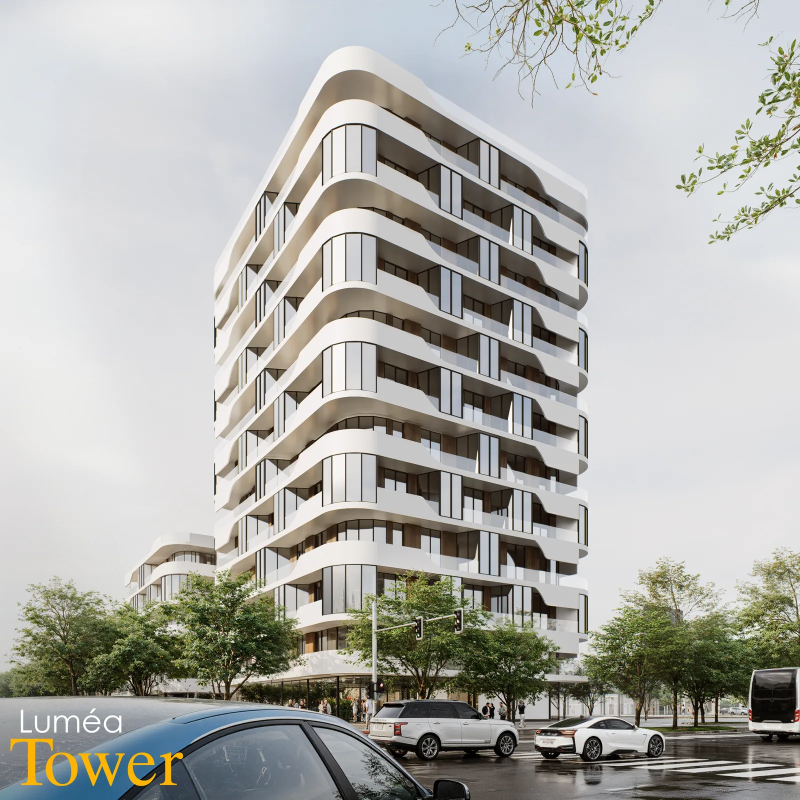 Exterior architectural render