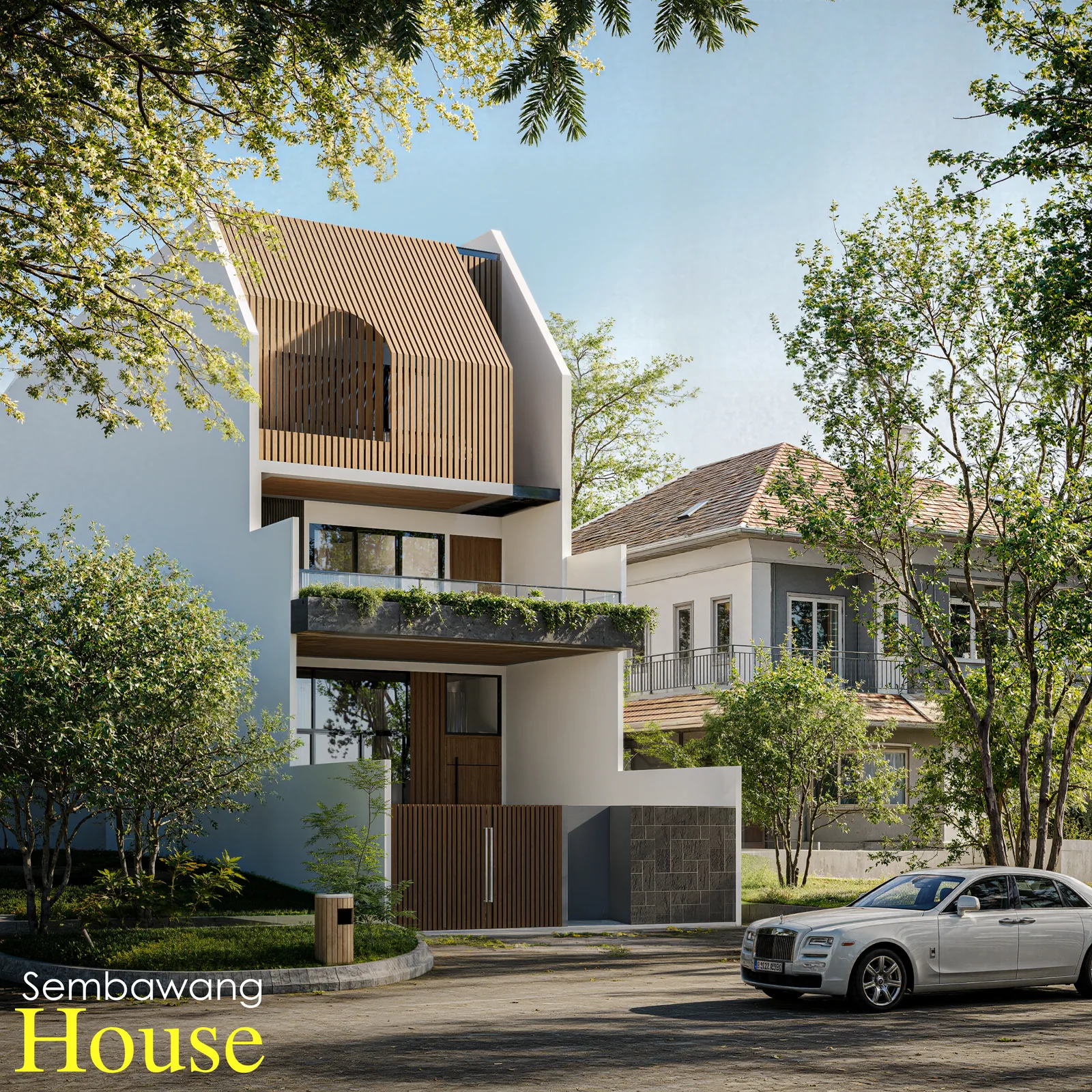 Exterior architectural render