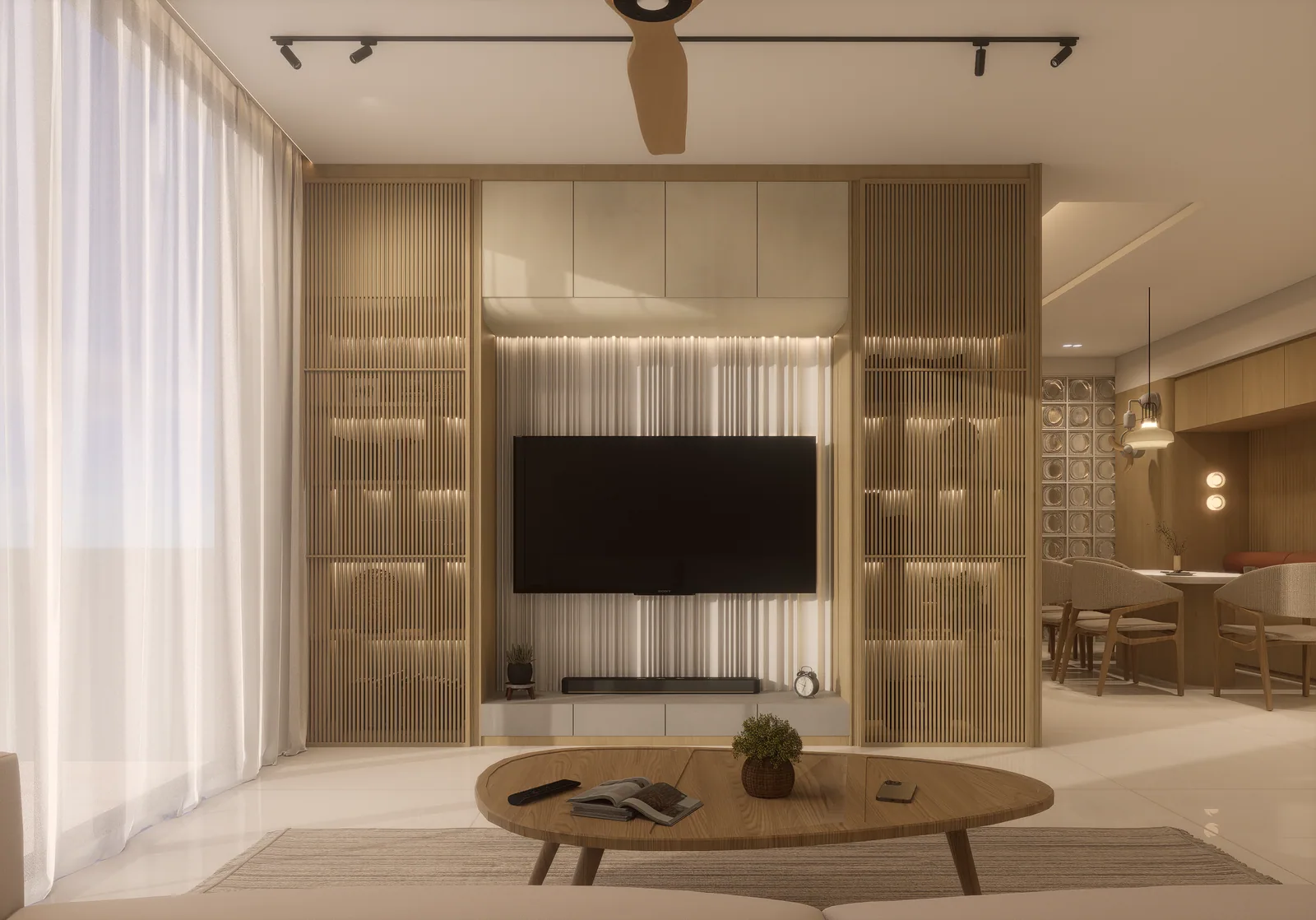 Interior architectural render