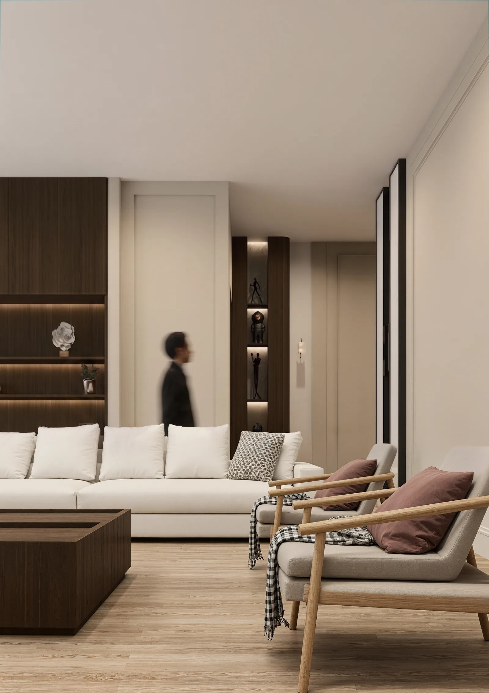 Interior architectural render
