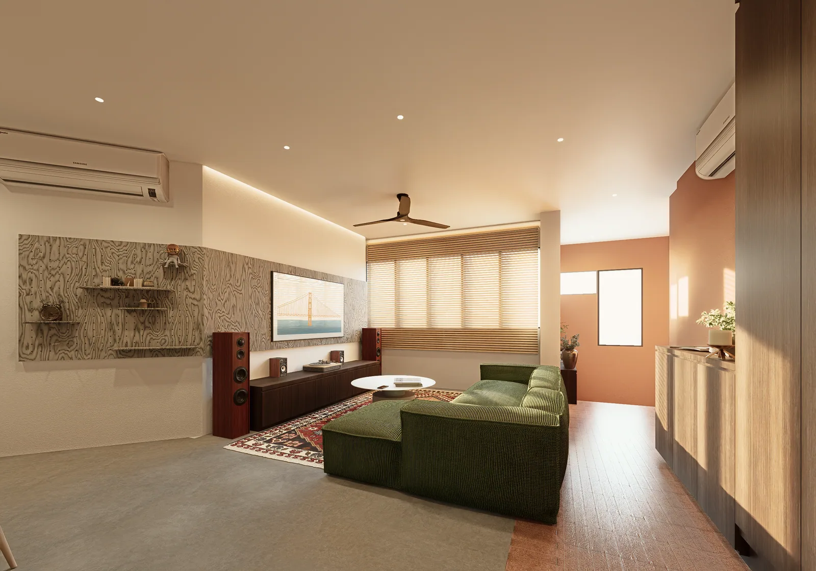 Interior architectural render
