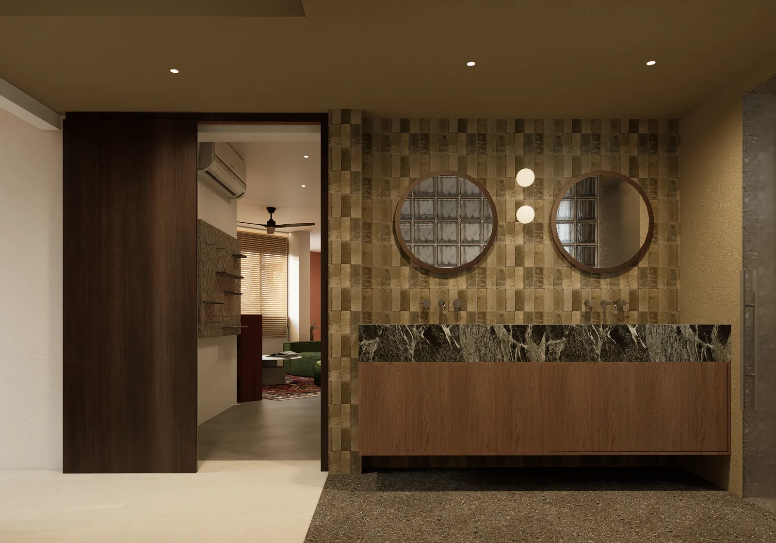 Interior architectural render