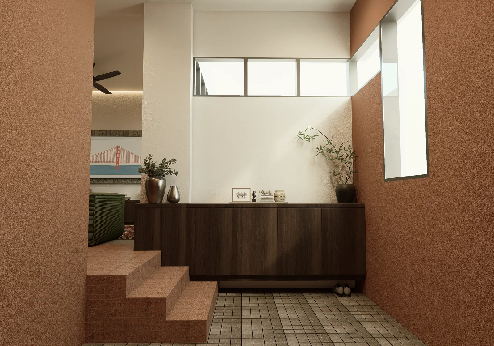 Interior architectural render