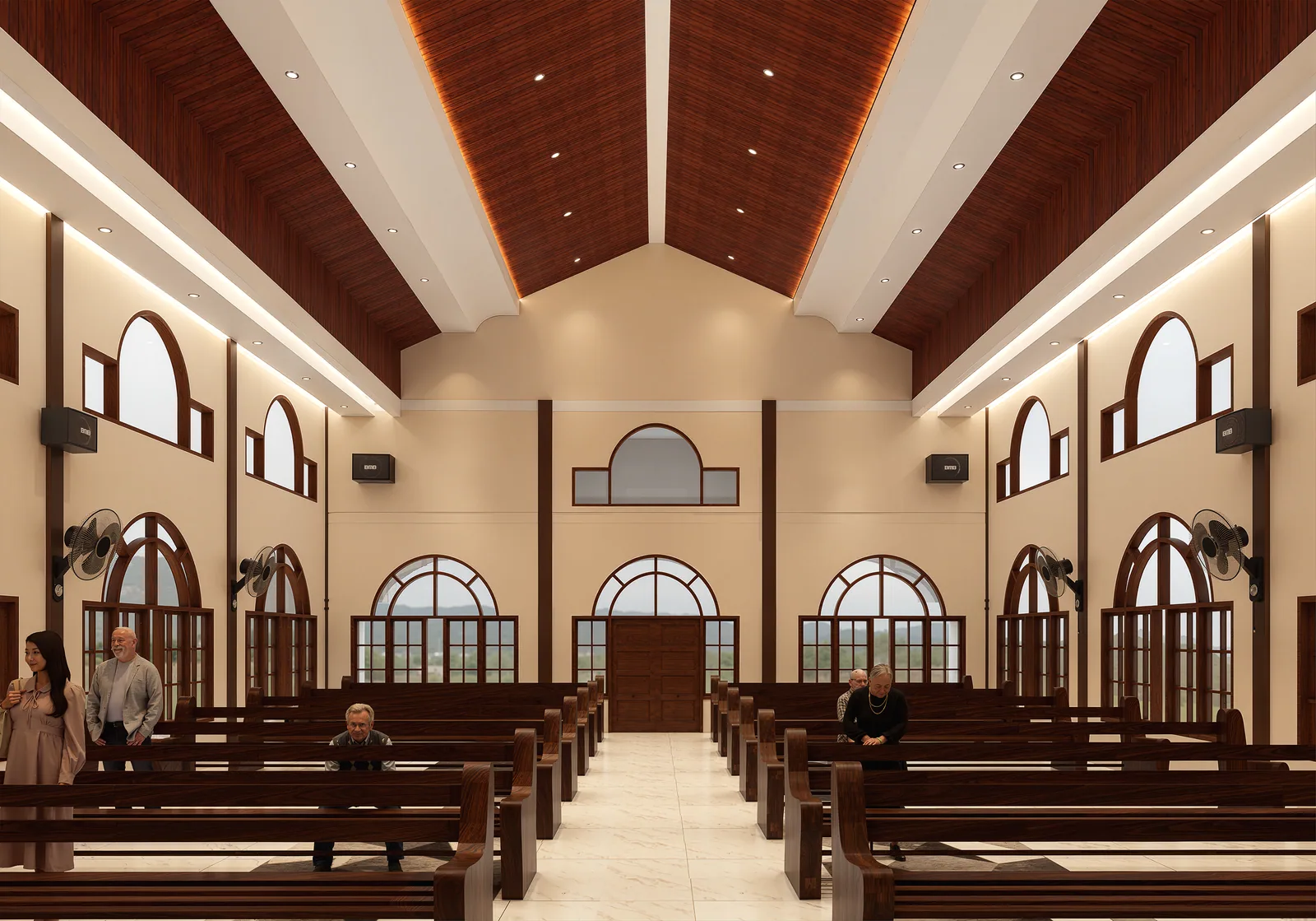 Interior architectural render