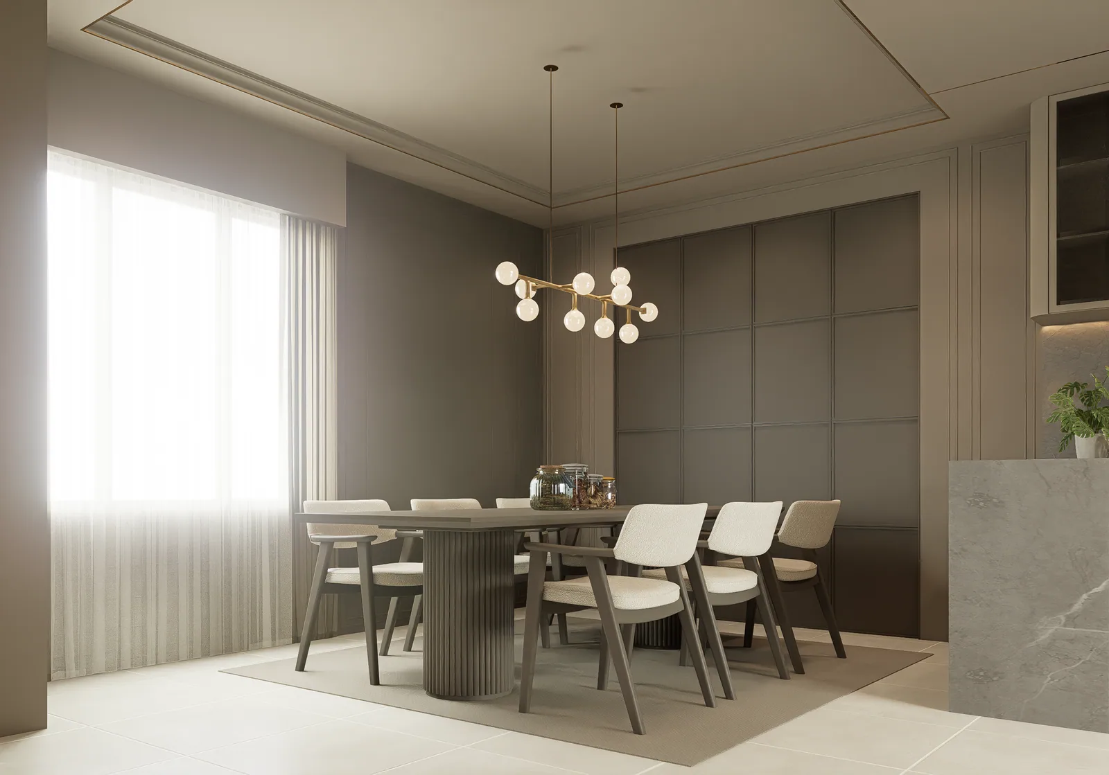 Interior architectural render