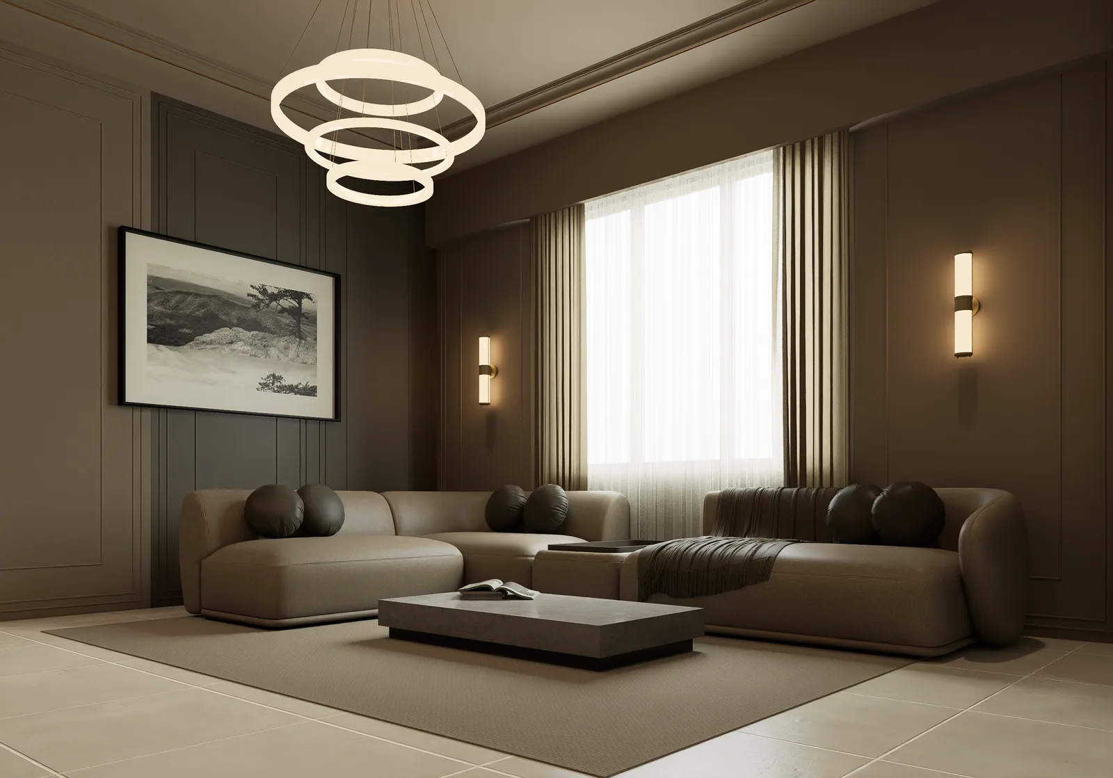 Interior architectural render