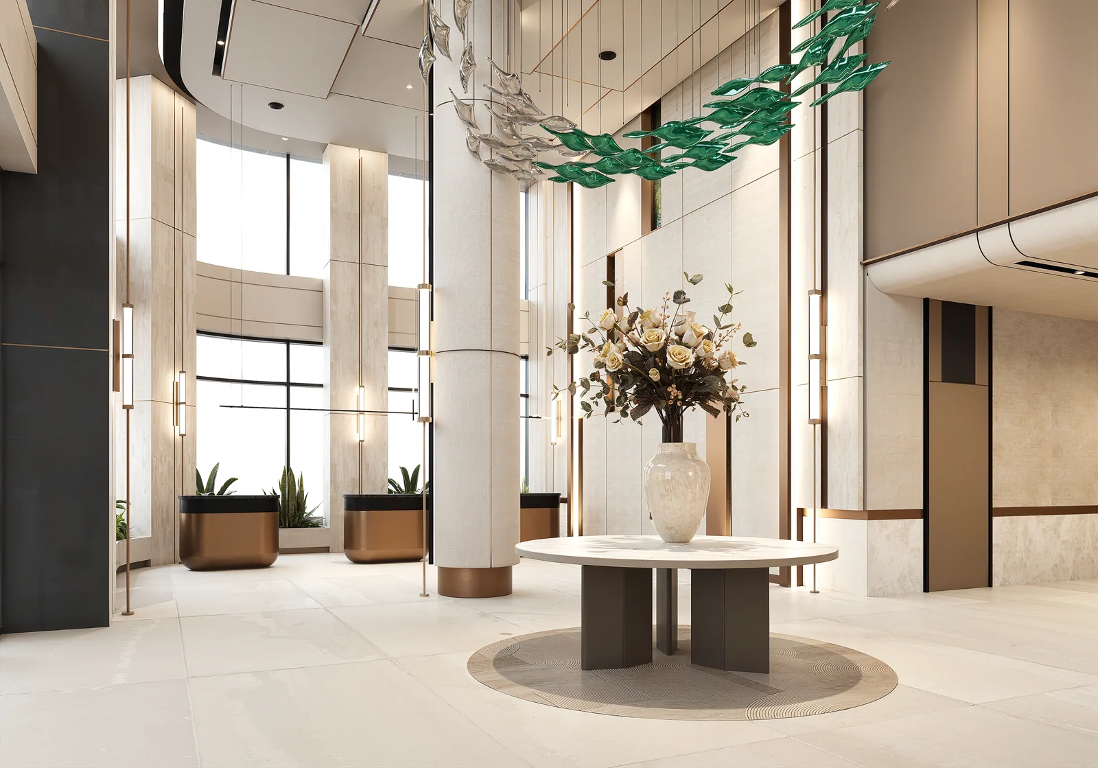 Interior architectural render