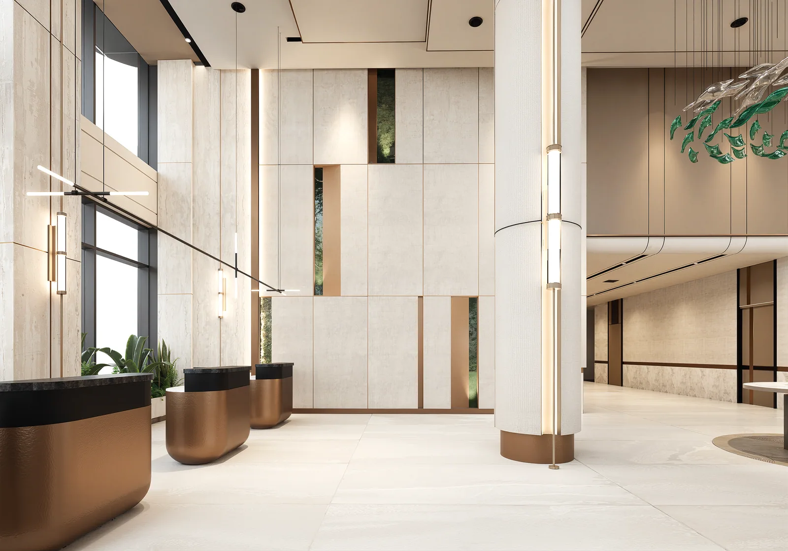 Interior architectural render