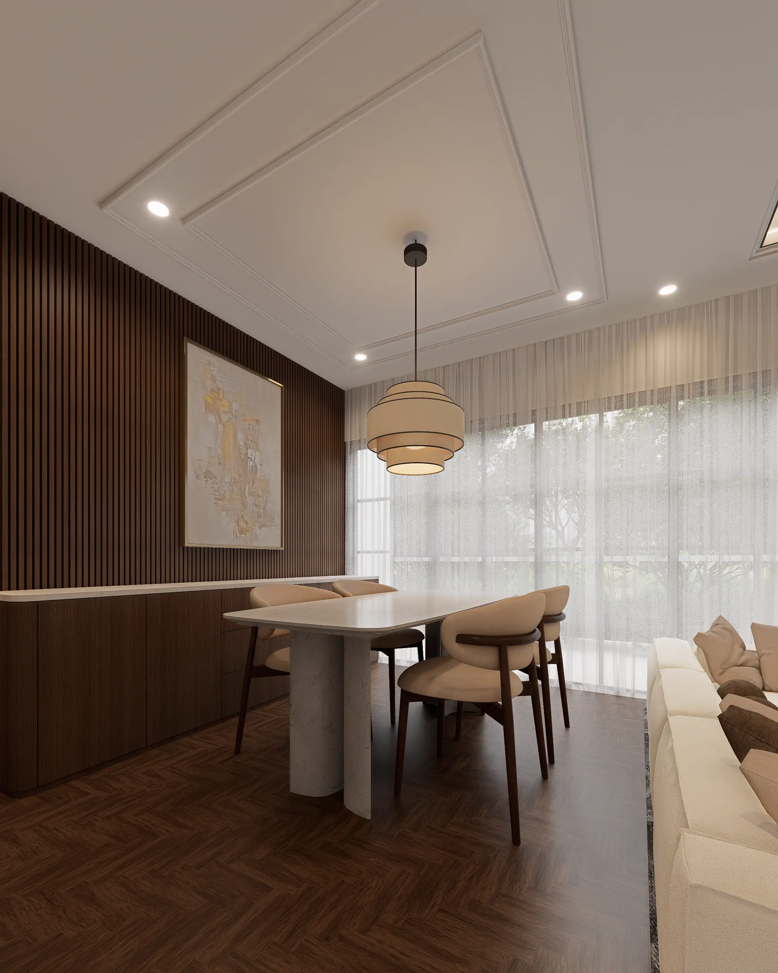 Interior architectural render