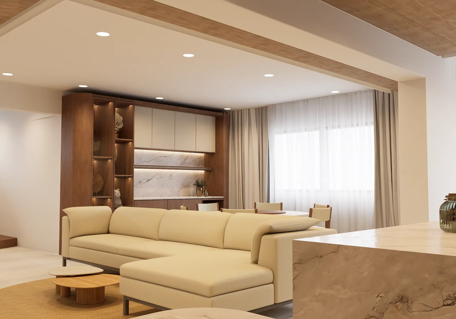 Interior architectural render