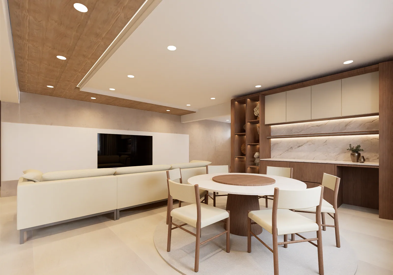 Interior architectural render