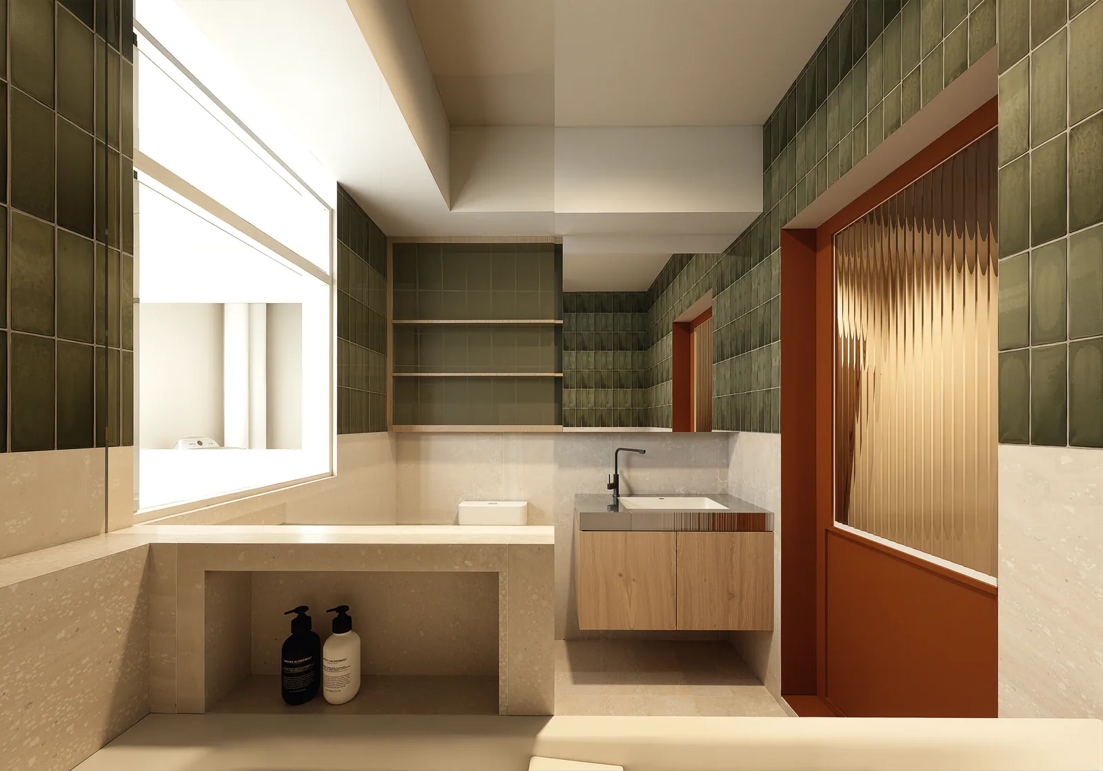 Interior architectural render