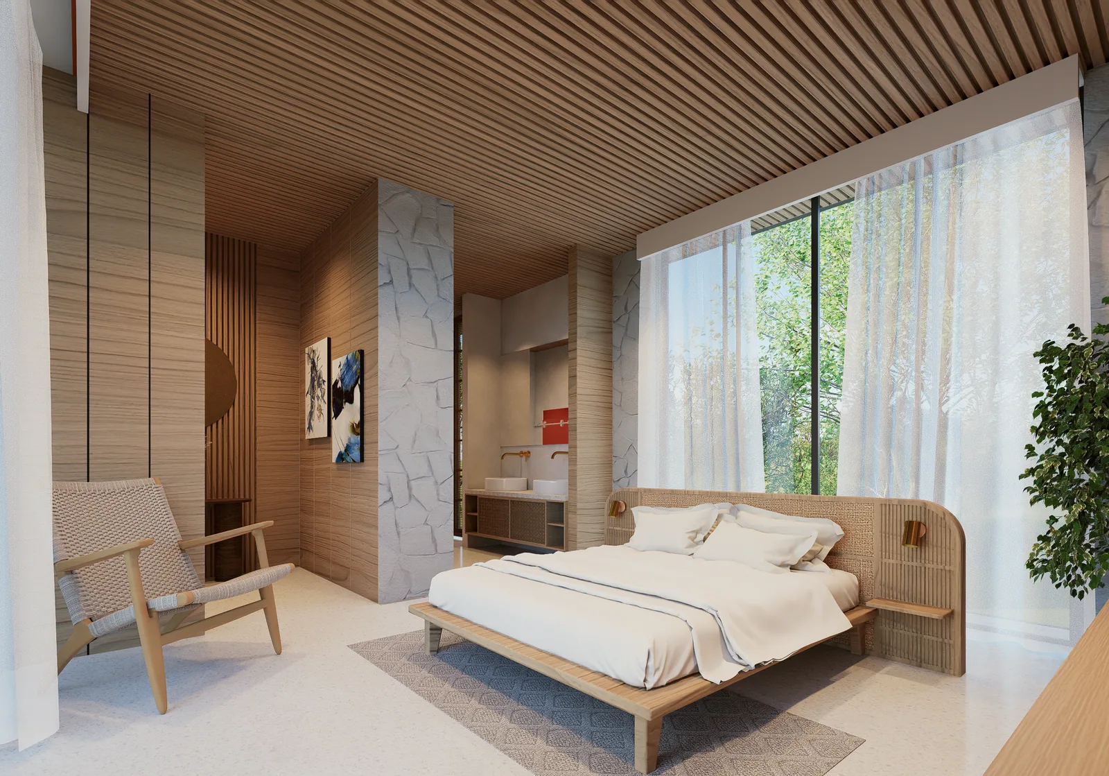Interior architectural render