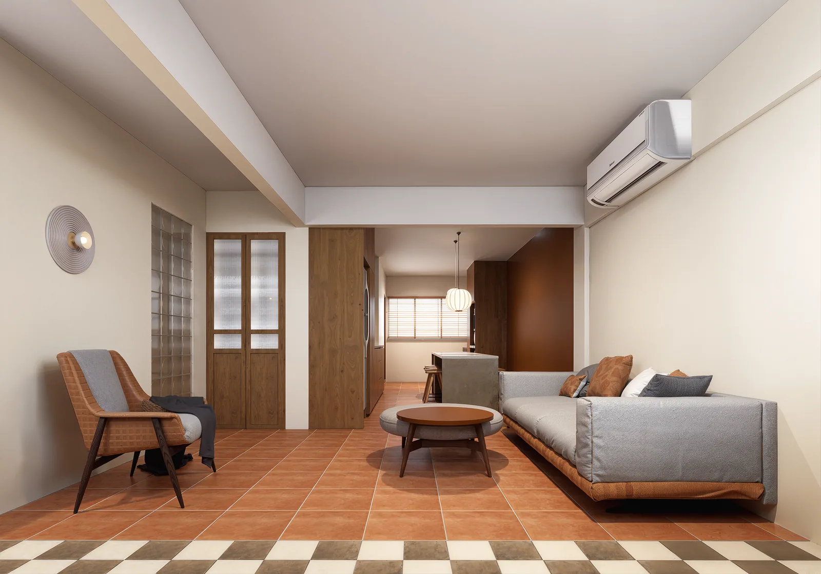 Interior architectural render