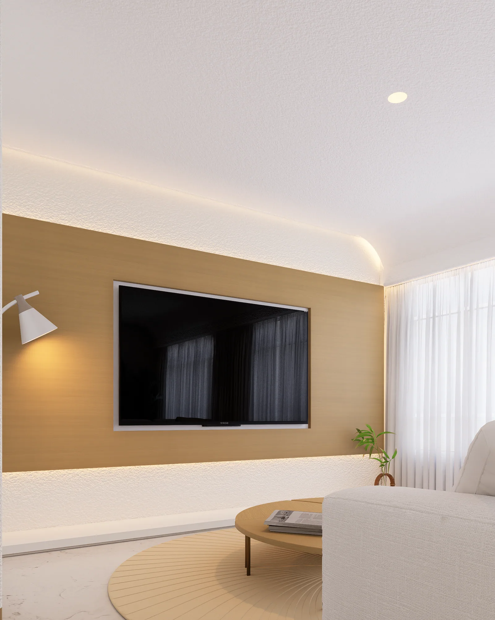 Interior architectural render