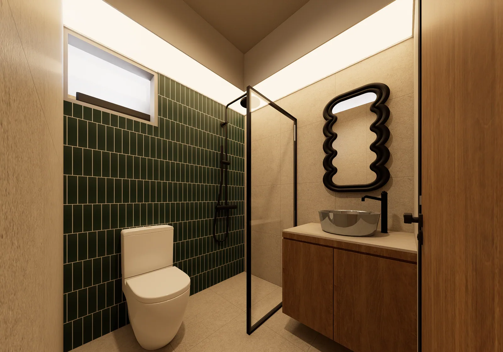 Interior architectural render