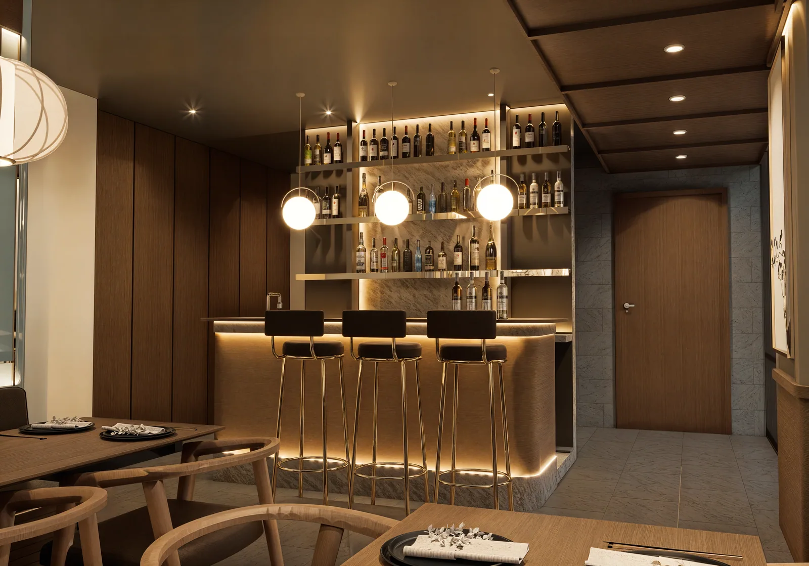 Interior architectural render