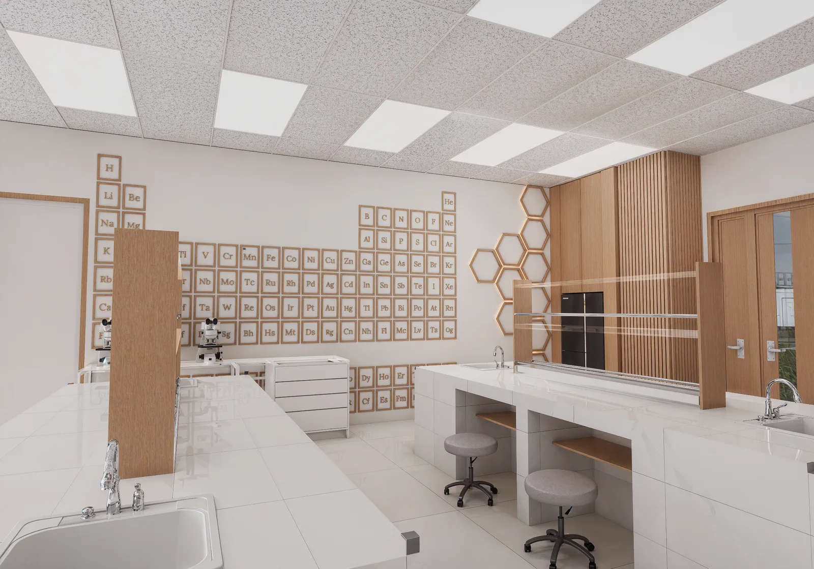 Interior architectural render